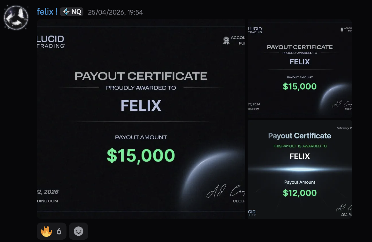 Verified prop firm payout confirmation
